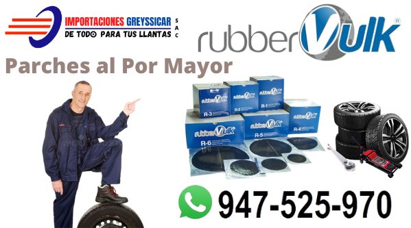 Parches para Lantas al Por Mayor RubberVulk